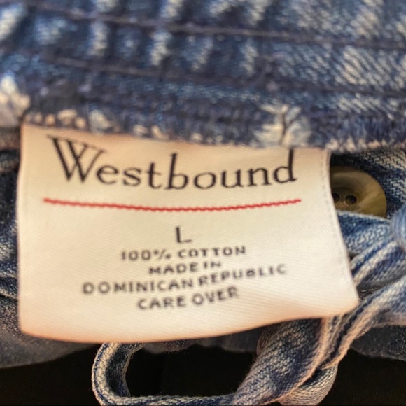 SOLD.  WESTBOUND ELASTIC  DRAWSTRING SHORTS - Picture 12 of 12